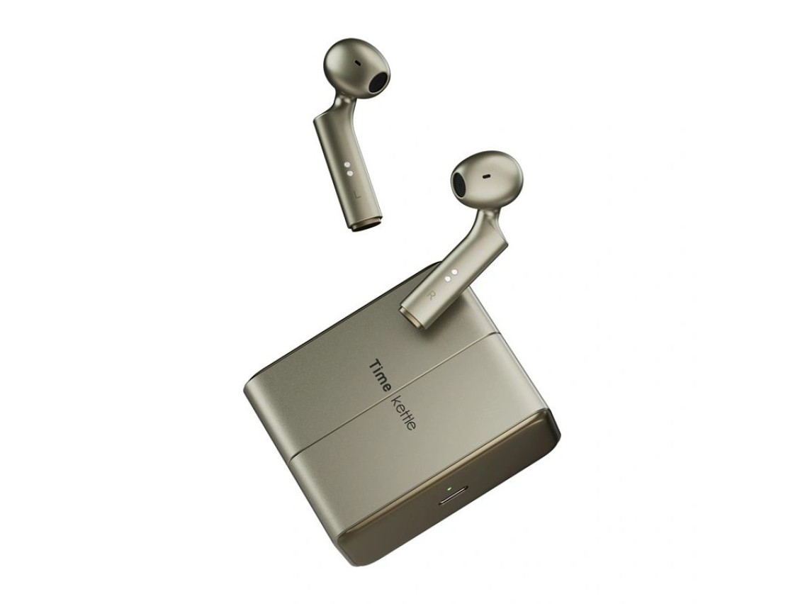 TimeKettle W4 Plus TWS Translation Earbuds (Gold)