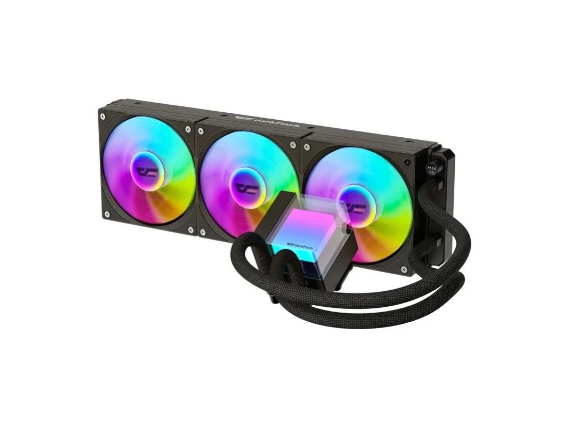DarkFlash CB360 - Sistema de refrigeração líquida para CPU (Preto)