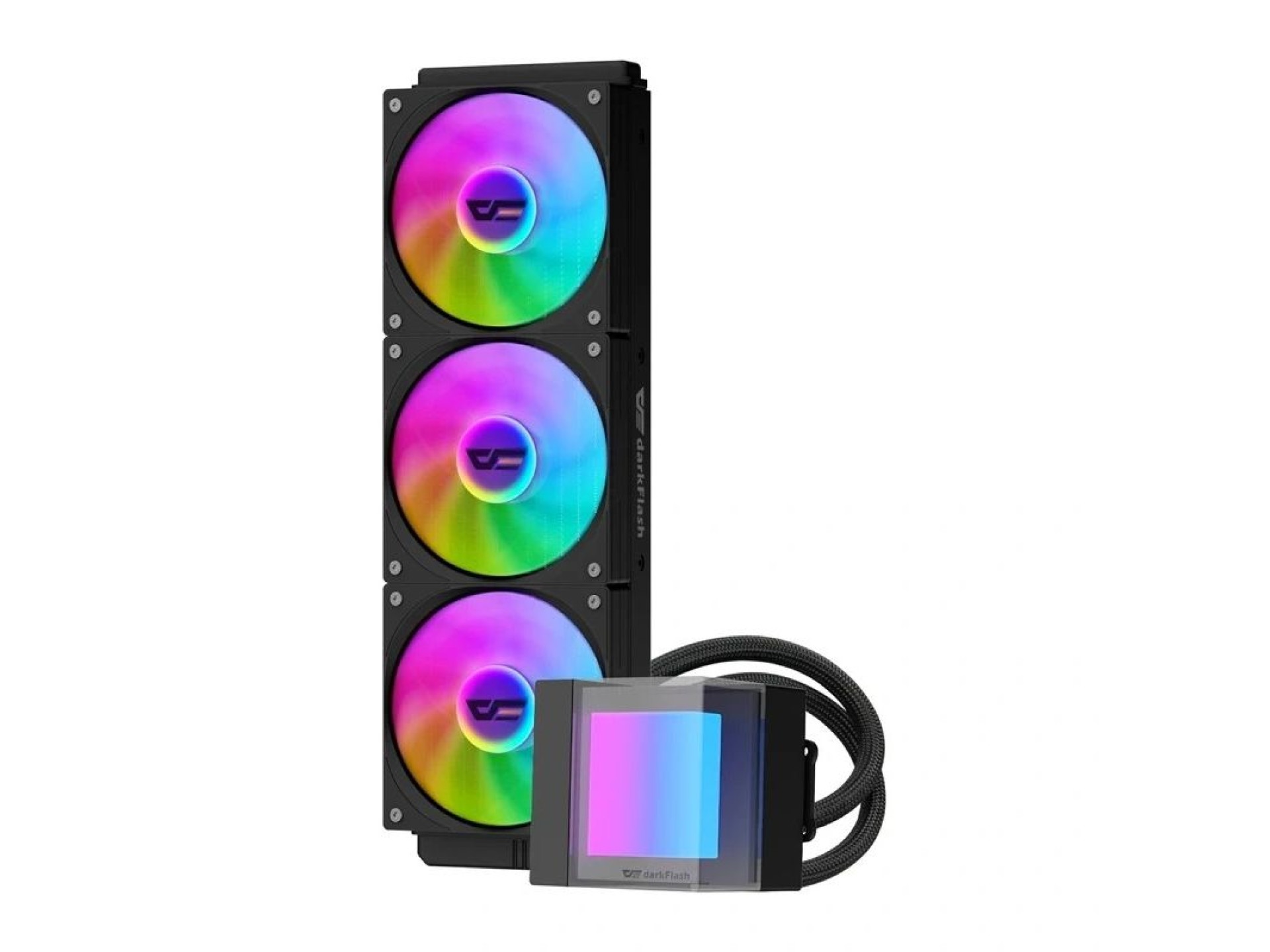 DarkFlash CB360 - Sistema de refrigeração líquida para CPU (Preto)