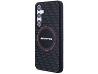AMG Silicone Carbon Pattern MagSafe case for Samsung Galaxy S24 - black
