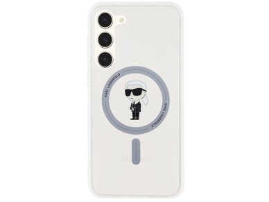Capa Karl Lagerfeld IML Ikonik MagSafe para Samsung Galaxy S23+ - transparente