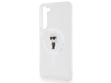 Capa Karl Lagerfeld IML Ikonik MagSafe para Samsung Galaxy S23+ - transparente