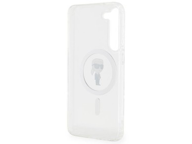 Capa Karl Lagerfeld IML Ikonik MagSafe para Samsung Galaxy S23+ - transparente