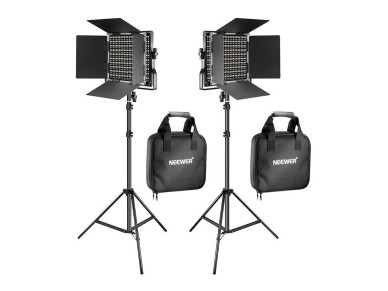 Kit Neewer 660 LED bicolor, dos lámparas de 40 W, 3200-5600 K Kit Neewer 660 LED bicolor, dos lámparas de 40 W, 3200-5600 K