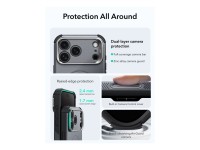 Capa ESR Cyber-Tough com suporte e MagSafe para iPhone 18 Pro Max/17 Pro Max - Cinzento Capa ESR Cyber-Tough com suporte e MagSafe para iPhone 18 Pro Max/17 Pro Max - Cinzento