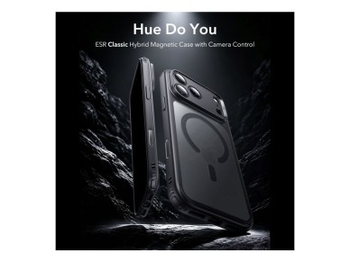 Funda híbrida ESR Classic MagSafe para iPhone 18 Pro / 17 Pro - Negra Funda híbrida ESR Classic MagSafe para iPhone 18 Pro / 17 Pro - Negra