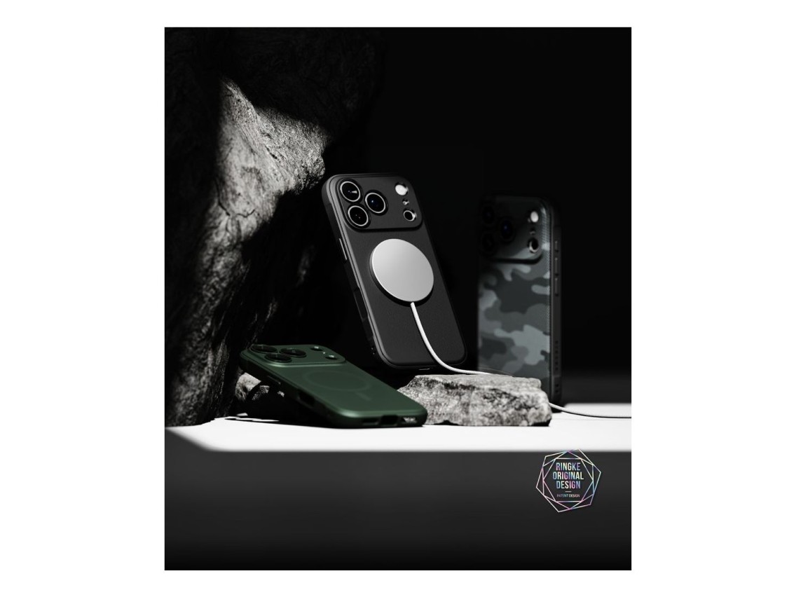 Funda Ringke Onyx MagSafe para iPhone 18 Pro / 17 Pro - Negra