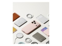 Capa Ringke em silicone MagSafe para iPhone 18 Pro - Rosa Capa Ringke em silicone MagSafe para iPhone 18 Pro - Rosa