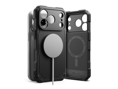 Capa Magnética Ringke Rugged Gear MagSafe para iPhone 18 Pro Max / 17 Pro Max - Preta Capa Magnética Ringke Rugged Gear MagSafe para iPhone 18 Pro Max / 17 Pro Max - Preta