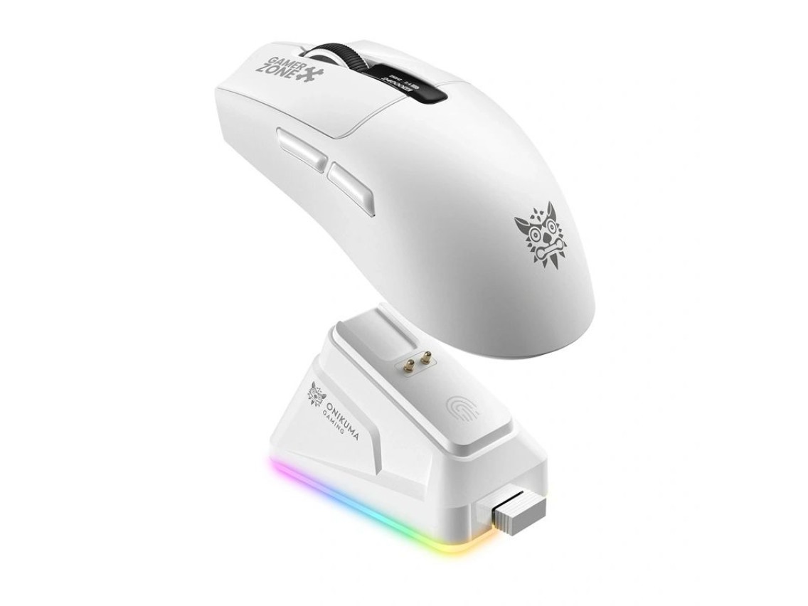 ONIKUMA DM10 Wireless Mouse (White)