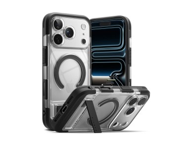 Capa magnética Ringke UX para iPhone 18 Pro/17 Pro - Transparente Capa magnética Ringke UX para iPhone 18 Pro/17 Pro - Transparente