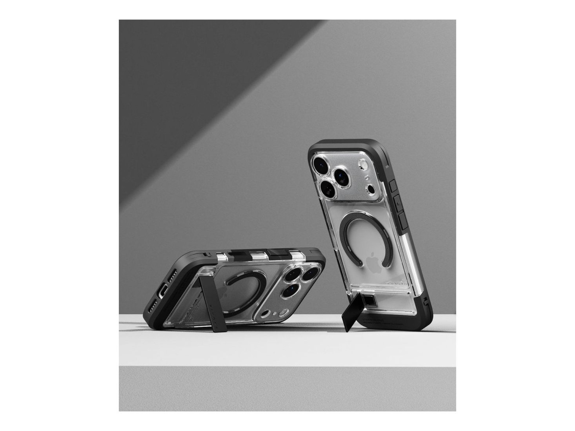 Capa magnética Ringke UX para iPhone 18 Pro/17 Pro - Transparente