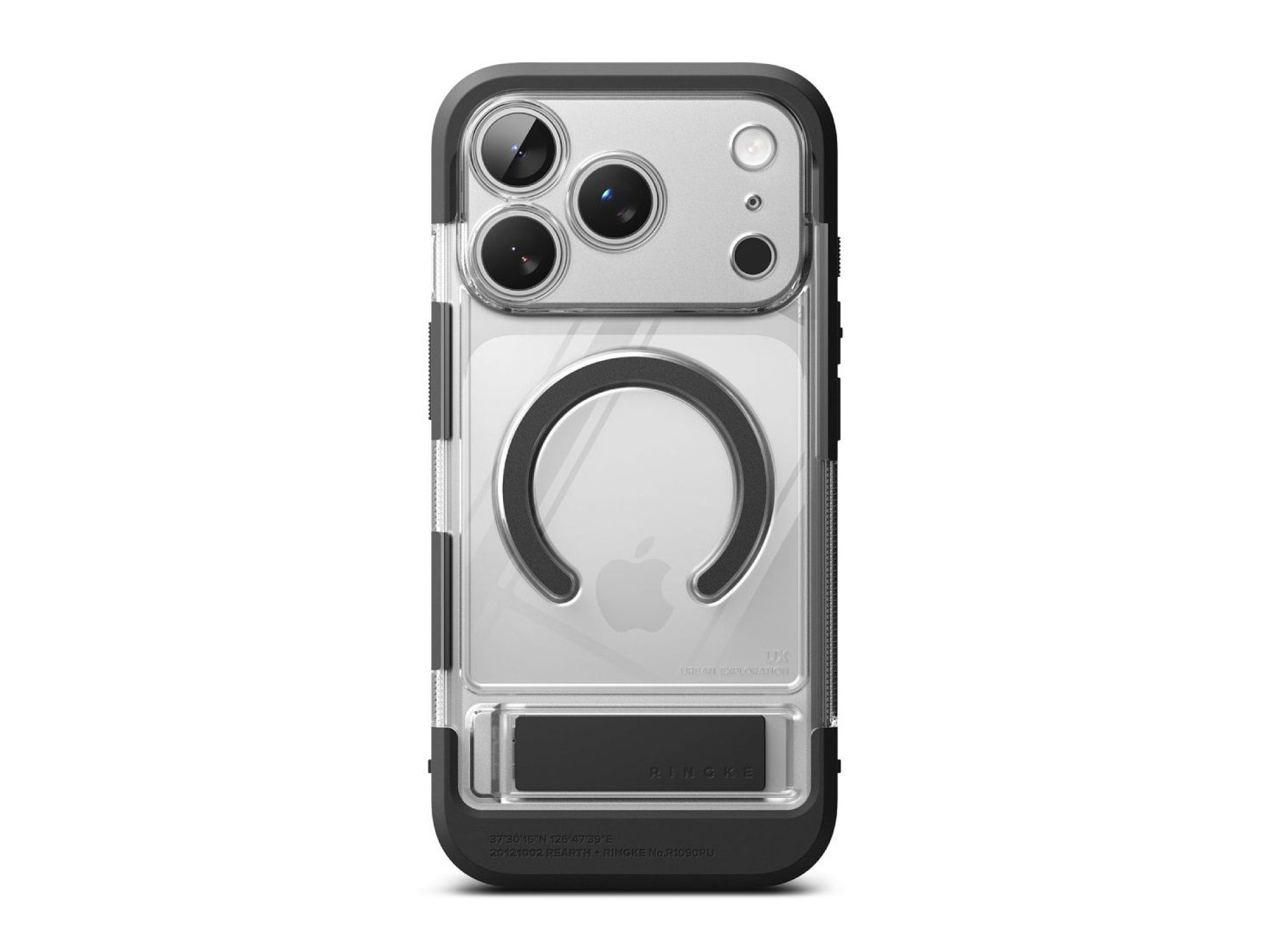 Capa magnética Ringke UX para iPhone 18 Pro/17 Pro - Transparente