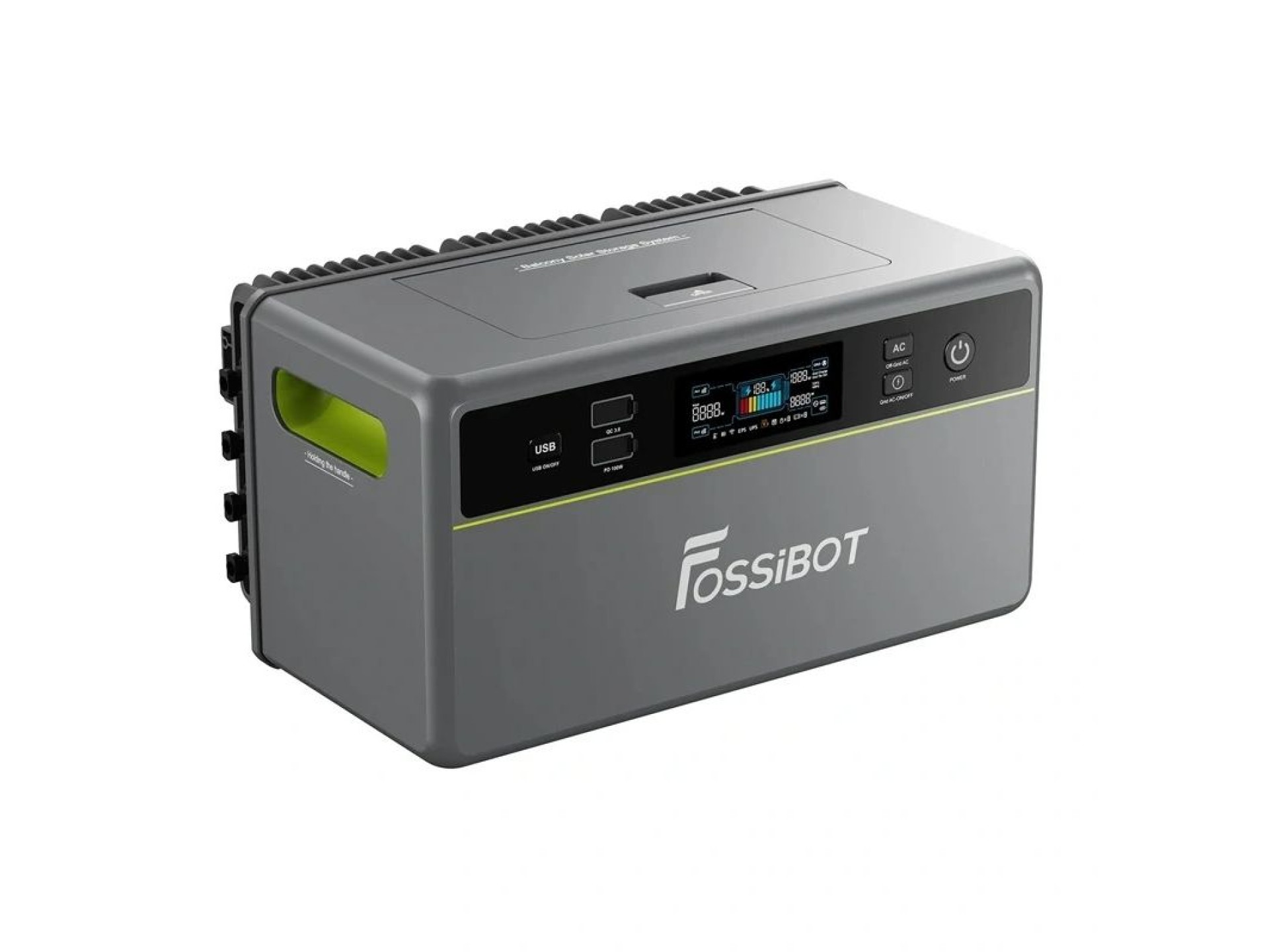 FOSSIBOT FBP1200 1200W Charging Station (green)