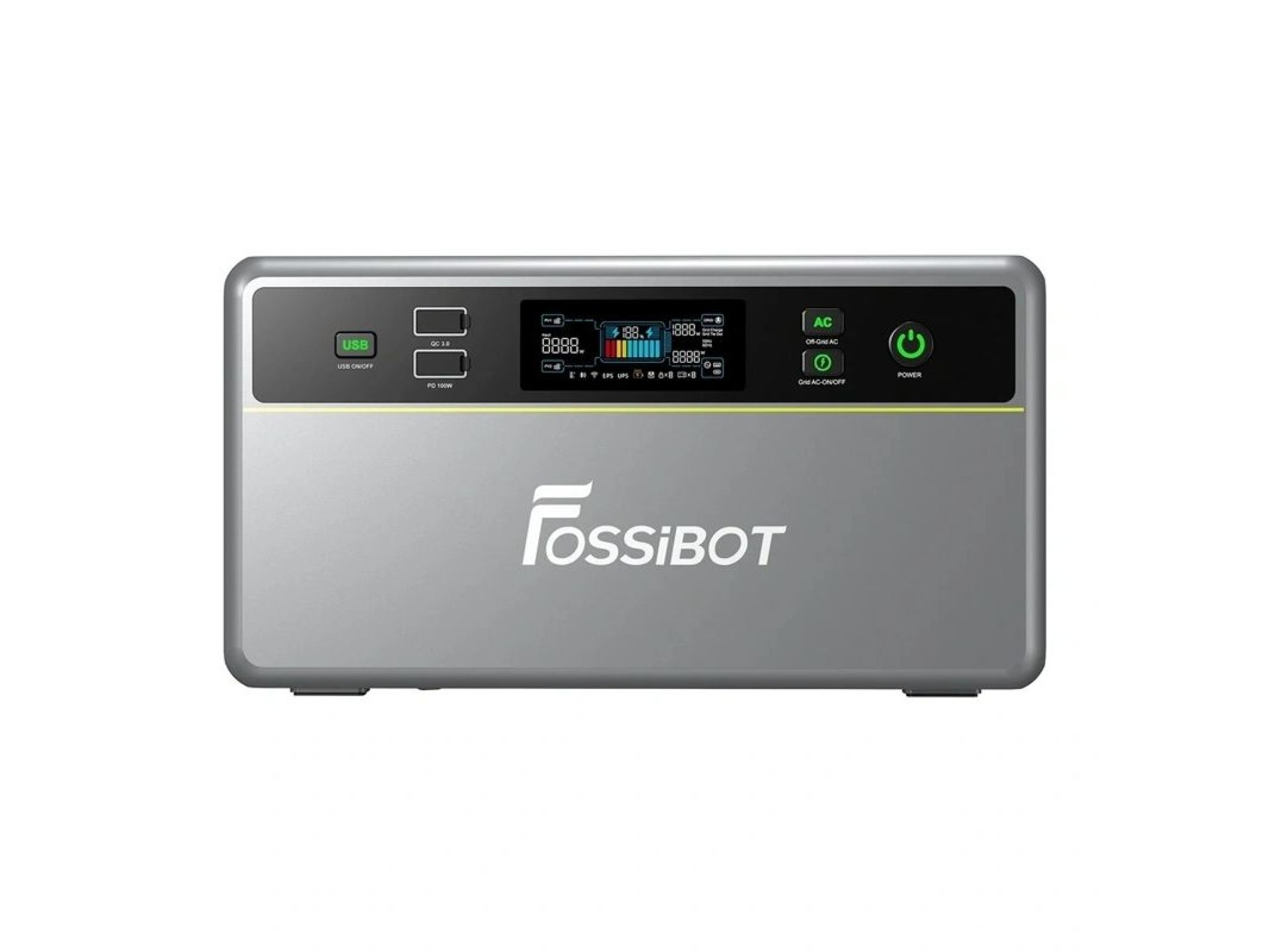 FOSSIBOT FBP1200 1200W Charging Station (green)