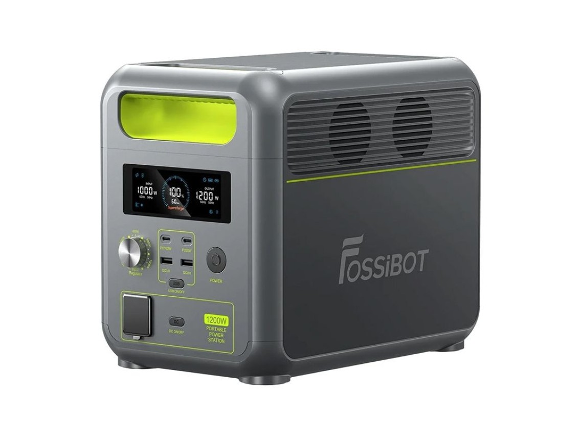 FOSSIBOT FBP1200 1200W Charging Station (green)