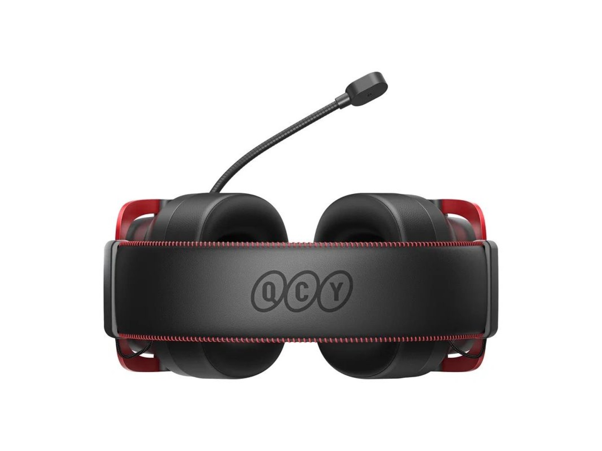 Auscultadores para jogos QCY Heroad VT200 (preto e vermelho)