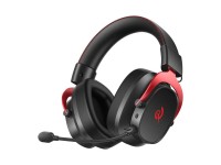 Auscultadores para jogos QCY Heroad VT200 (preto e vermelho)