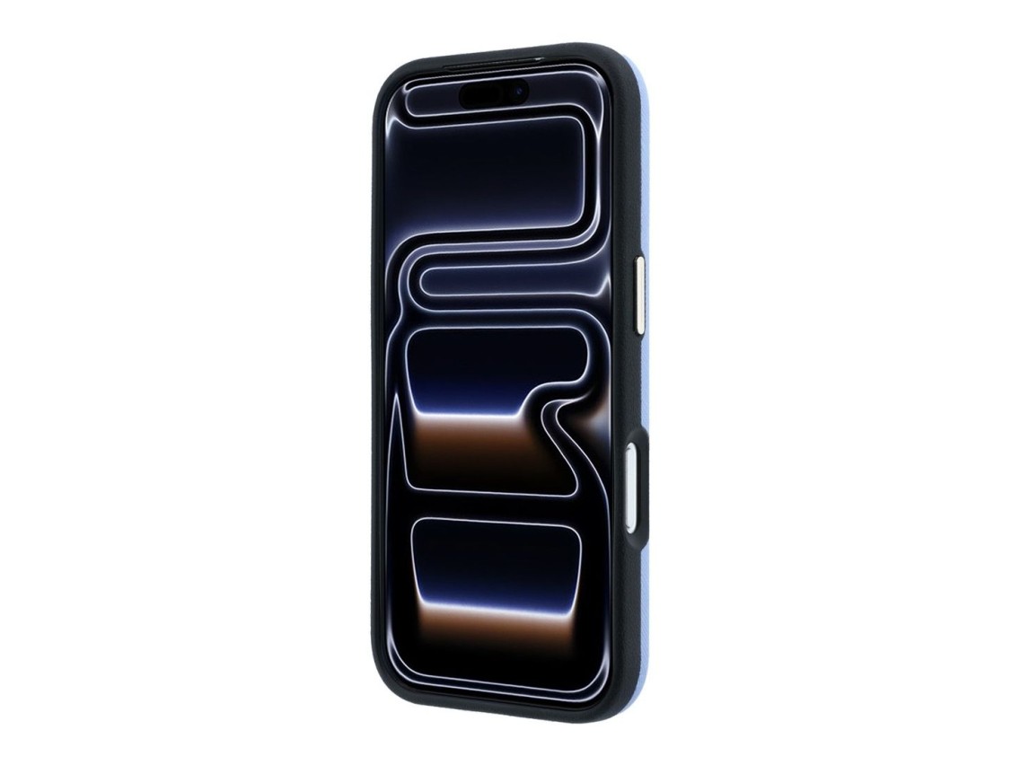 Funda Karl Lagerfeld Saffiano Small Script Metal Logo MagSafe para iPhone 17 Pro Max / 18 Pro Max -