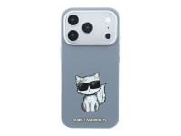 Funda Karl Lagerfeld Smooth Choupette Sketch MagSafe para iPhone 18 Pro / 17 Pro - azul claro Funda Karl Lagerfeld Smooth Choupette Sketch MagSafe para iPhone 18 Pro / 17 Pro - azul claro