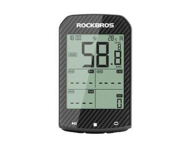 Rockbros M1Pro Bluetooth GPS Bike Computer IPX6 - Black Rockbros M1Pro Bluetooth GPS Bike Computer IPX6 - Black