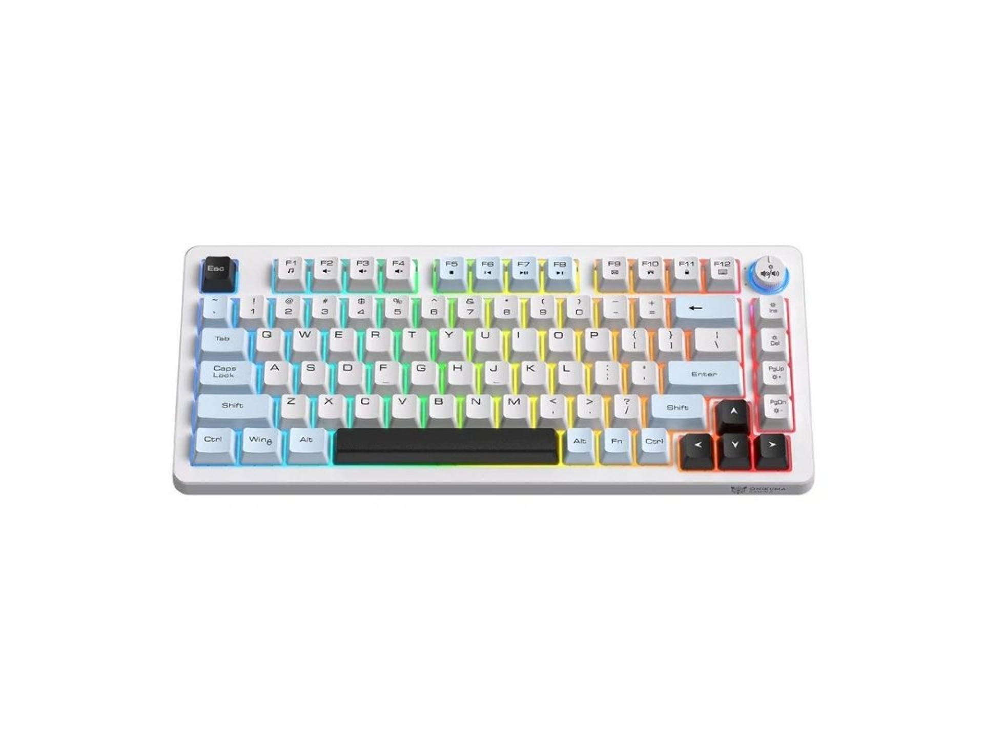 Teclado para juegos ONIKUMA MT501 (Blanco)