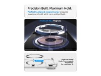 Capa Spigen Ultra Hybrid Pro MagSafe para iPhone Duo - Transparente e Branca Capa Spigen Ultra Hybrid Pro MagSafe para iPhone Duo - Transparente e Branca