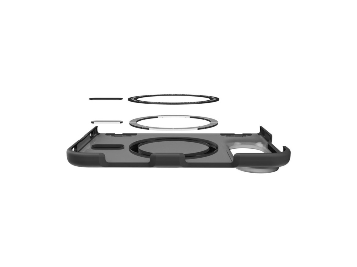 Spigen Ultra Hybrid Pro MagSafe Case for iPhone Duo - Black