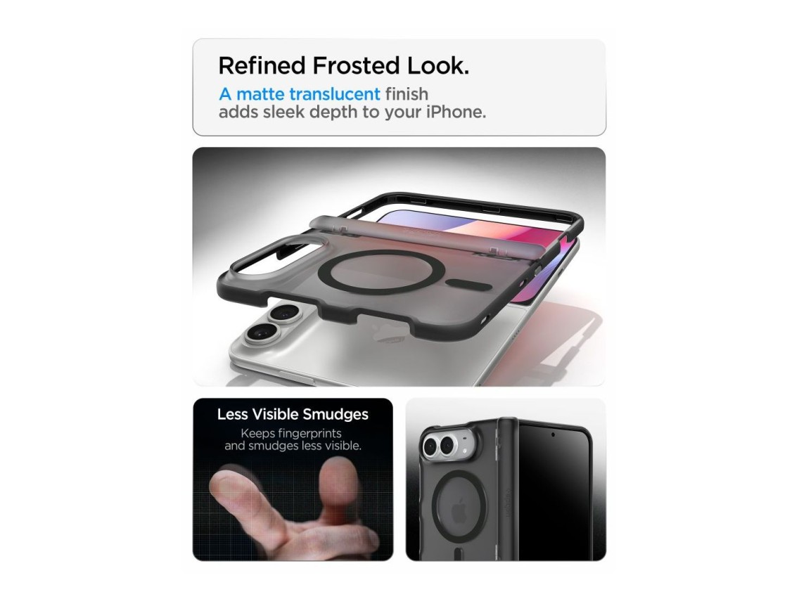 Spigen Ultra Hybrid Pro MagSafe Case for iPhone Duo - Black