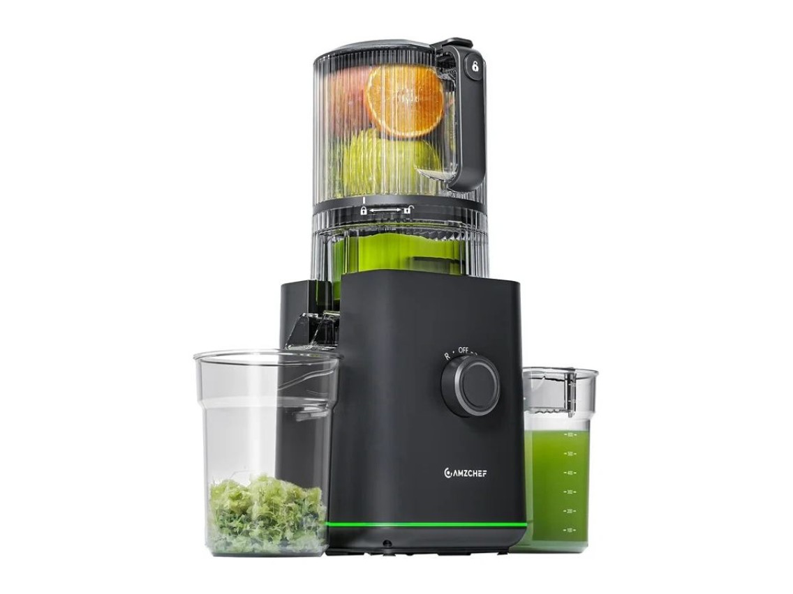 Extrator de sumo lento AMZCHEF CE-ZM1919 (preto)