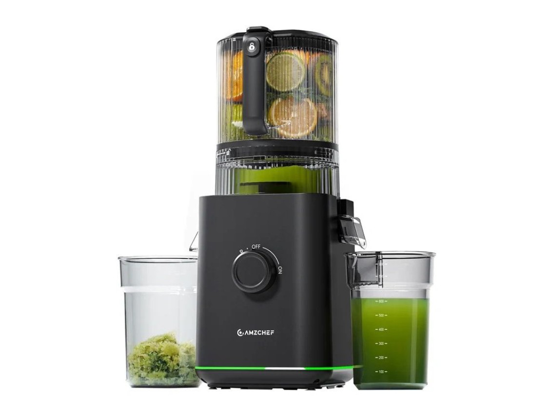 Extrator de sumo lento AMZCHEF CE-ZM1919 (preto)