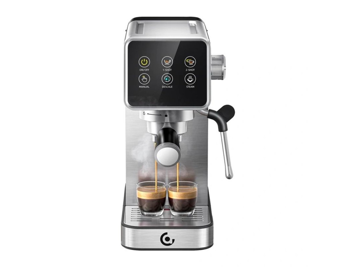 Cafetera espresso de pistón AMZCHEF CE-AZ-EM1507-SV