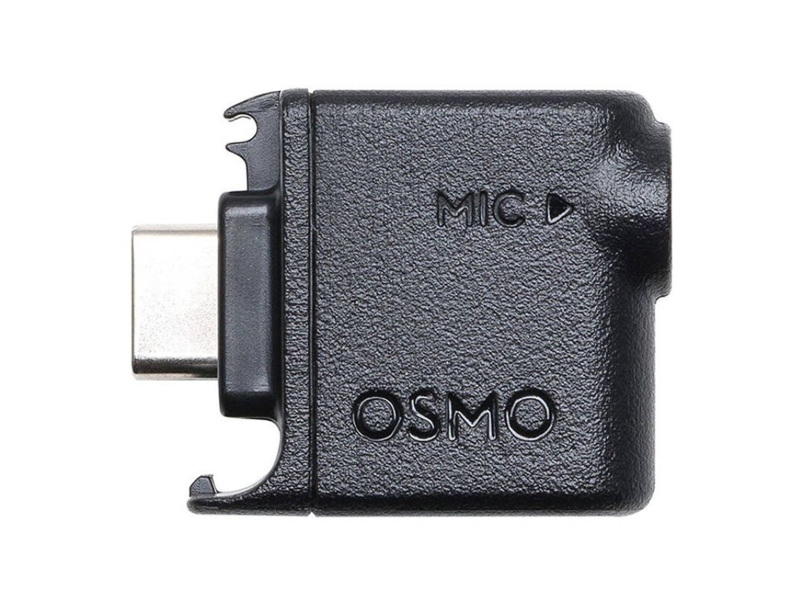 Adaptador de áudio de 3,5 mm para Osmo Action