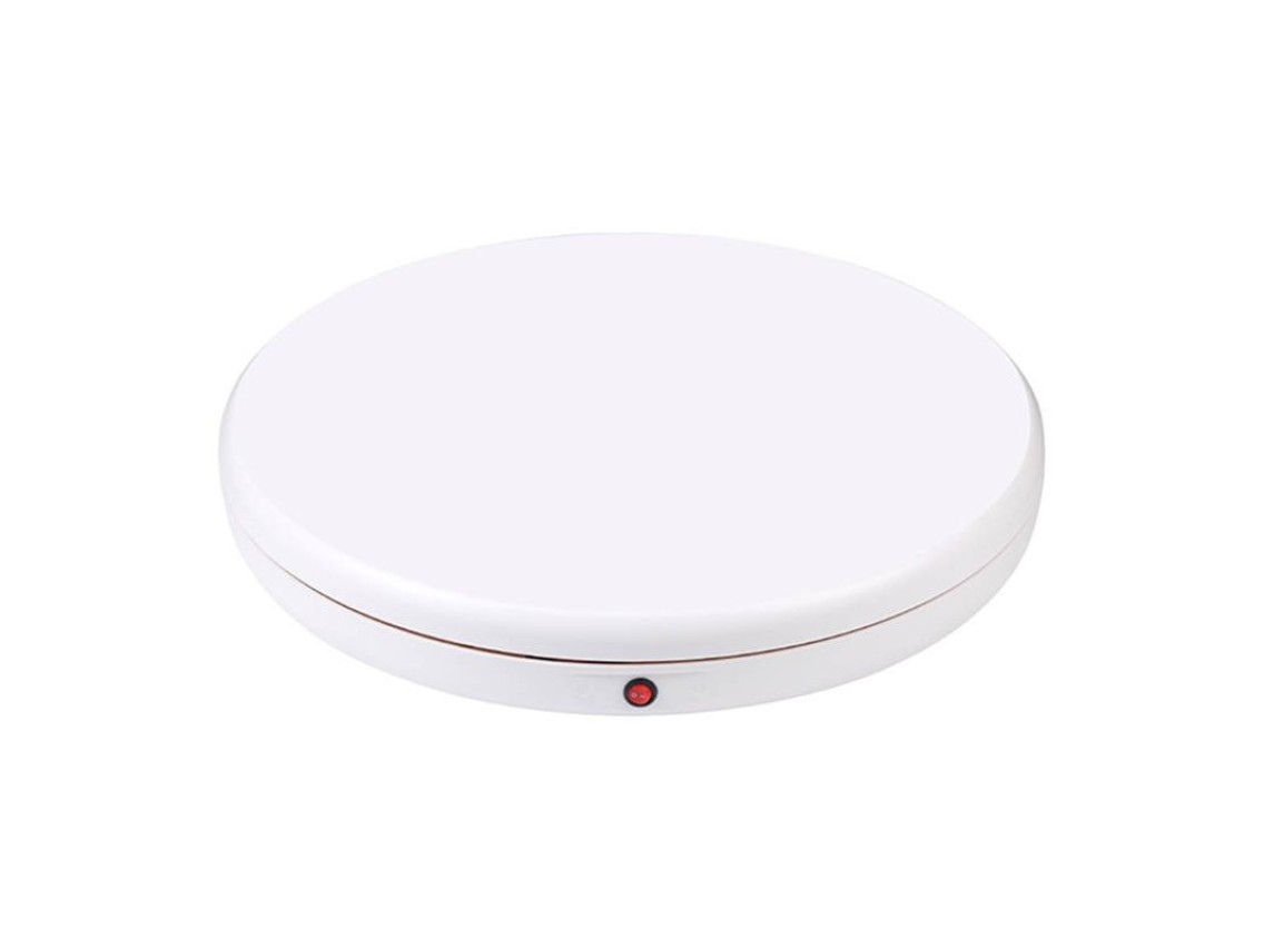 Rotating display stand Puluz 45 cm (white)