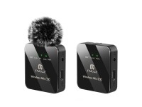 Microfone de lapela sem fios PULUZ 1 TX + 1 RX