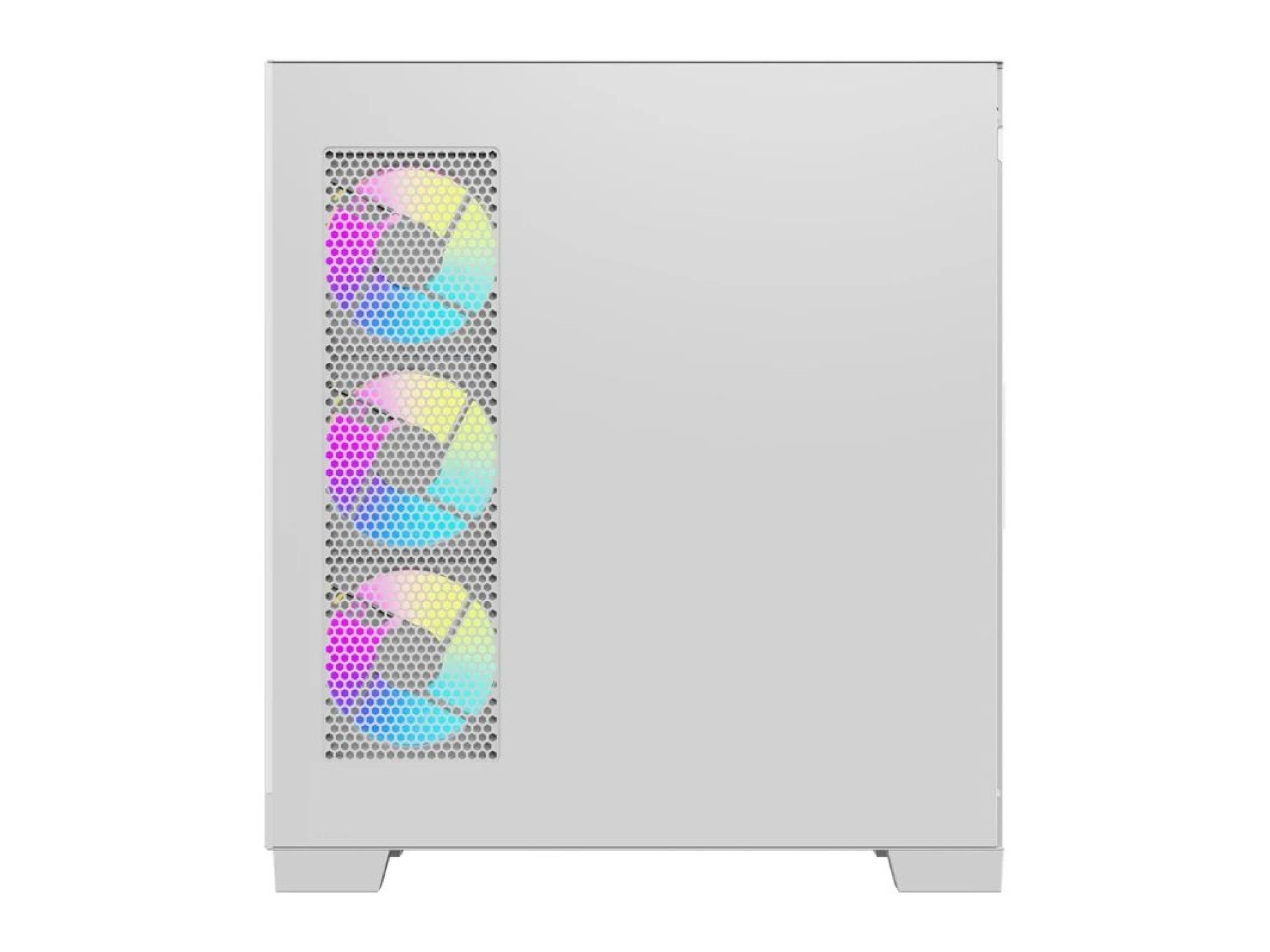 Caja de ordenador Darkflash K430 + ventiladores (blanca)