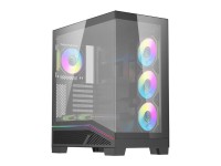 Caja de ordenador DarkFlash K430 + 6 ventiladores (negra) Caja de ordenador DarkFlash K430 + 6 ventiladores (negra)