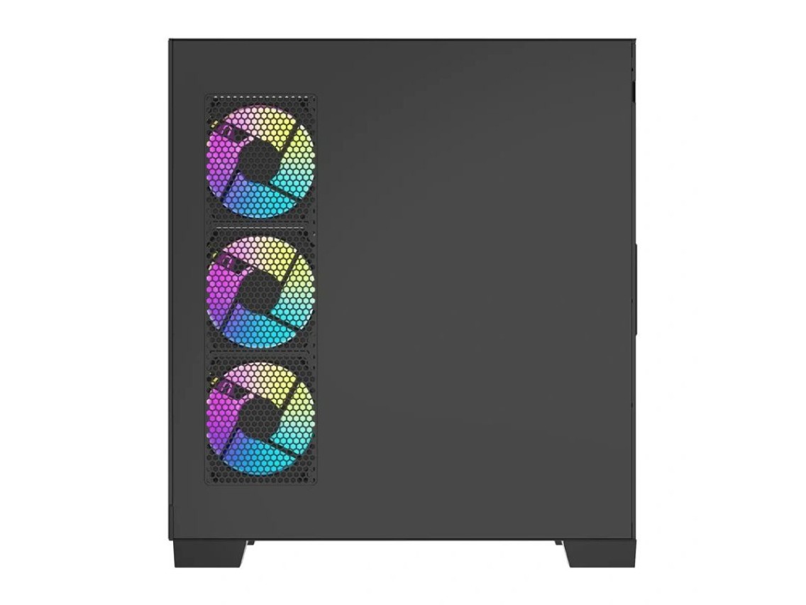 Caixa para computador DarkFlash K430 + 6 ventoinhas (preto)