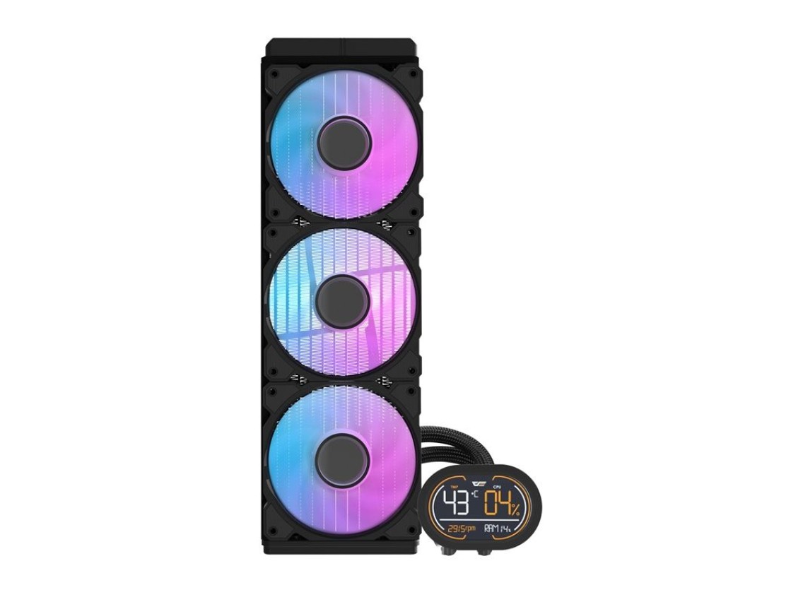 Disipador de CPU Darkflash DH360D v2 (Negro)