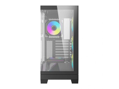 Caja de ordenador DarkFlash K430 + 6 ventiladores (negra) Caja de ordenador DarkFlash K430 + 6 ventiladores (negra)
