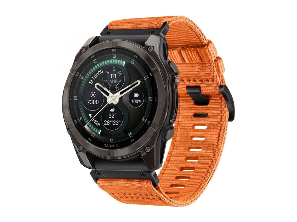 Pulseira Tech-Protect Nylon Classic para Garmin Fenix ????5X / 5X Plus / 6X / 6X Pro / 7X / 8 / 8 Pr