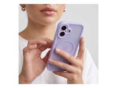 Tech-Protect MagPeak MagSafe CC Case for iPhone 17 - Matte Purple Tech-Protect MagPeak MagSafe CC Case for iPhone 17 - Matte Purple