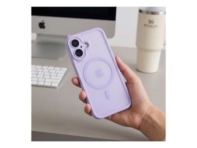 Tech-Protect MagPeak MagSafe CC Case for iPhone 17 - Matte Purple Tech-Protect MagPeak MagSafe CC Case for iPhone 17 - Matte Purple