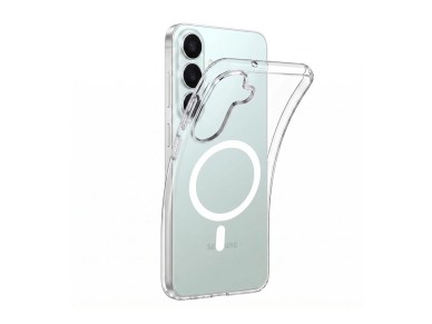 Tech-Protect FlexAir Hybrid MagSafe Case for Samsung Galaxy S26 FE - Transparent Tech-Protect FlexAir Hybrid MagSafe Case for Samsung Galaxy S26 FE - Transparent