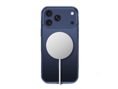 Funda Tech-Protect MagAir Stand MagSafe CC para iPhone 18 Pro / 17 Pro - Azul marino mate