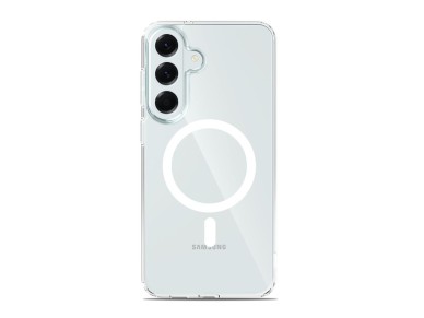 Tech-Protect FlexAir Hybrid MagSafe Case for Samsung Galaxy S26 FE - Transparent Tech-Protect FlexAir Hybrid MagSafe Case for Samsung Galaxy S26 FE - Transparent