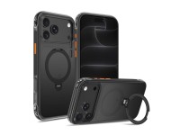 Tech-Protect MagAir Stand MagSafe CC Case for iPhone 18 Pro Max / 17 Pro Max - Matte Black Tech-Protect MagAir Stand MagSafe CC Case for iPhone 18 Pro Max / 17 Pro Max - Matte Black