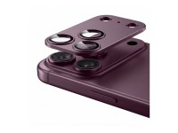 Tech-Protect Camfull Fit+ Tempered Glass Camera Screen Protector for iPhone 18 Pro - Burgundy