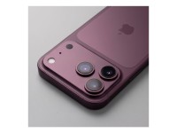 Tech-Protect Camfull Fit+ Tempered Glass Camera Screen Protector for iPhone 18 Pro - Burgundy