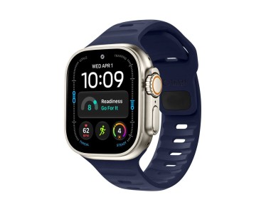 Tech-Protect Silicone Line Strap for Apple Watch 44 / 45 / 46 / 49 mm - Navy Blue Tech-Protect Silicone Line Strap for Apple Watch 44 / 45 / 46 / 49 mm - Navy Blue